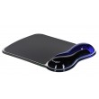 Kensington Duo Gel Mouse Pad with Integrated Wrist Support - Blue/Smoke Kensington Duo Gel Mouse Pad with Integrated Wrist Support - Blue/Smoke