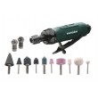 METABO PNEUMATIC STRAIGHT GRINDER DG 25 SET + ACCESSORIES