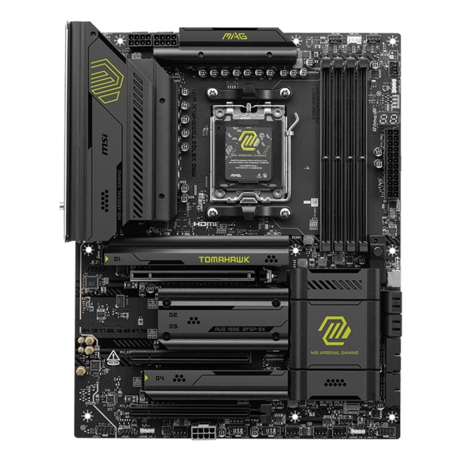 MSI MAG X870E TOMAHAWK WIFI motherboard AMD X870E Socket AM5 ATX MSI MAG X870E TOMAHAWK WIFI motherboard AMD X870E Socket AM5 ATX