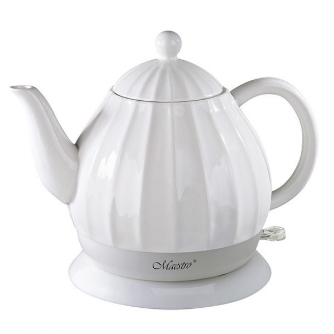 Feel-Maestro MR070 electric kettle 1.2 L 1200 W White