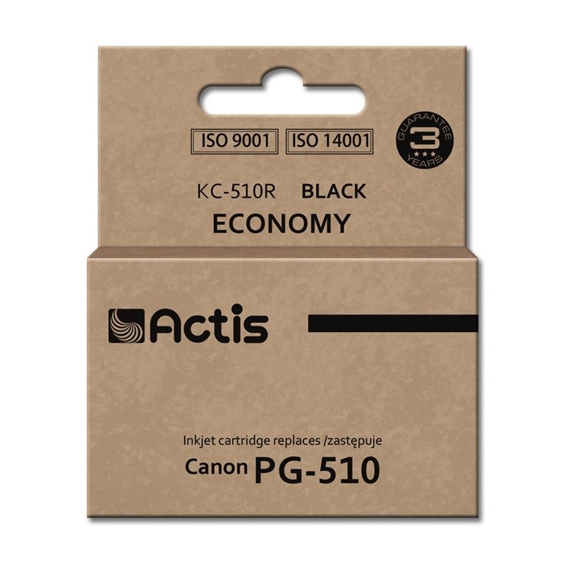 Actis KC-510R Ink (replacement for Canon PG-510 Standard 12 ml black)