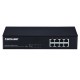 Intellinet 8-Port Fast Ethernet PoE+ Switch, 8 x PoE ports, IEEE 802.3at/af Power-over-Ethernet (PoE+/PoE), Endspan, Desktop, Box Intellinet 8-Port Fast Ethernet PoE+ Switch, 8 x PoE ports, IEEE 802.3at/af Power-over-Ethernet (PoE+/PoE), Endspan, Desktop, Box