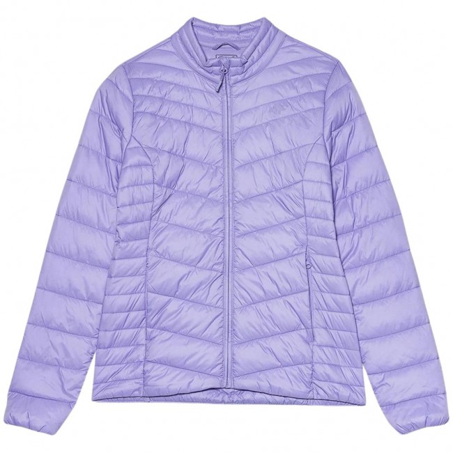 Women's down jacket 4F F094 light purple 4FSS23TDJAF094 52S