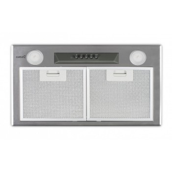 CATA Haube GT-PLUS 45 X/M. Dach, Energieeffizienzklasse C. Breite 60 cm 645 m3/h. Mechanische LED-Steuerung. Edelstahl.