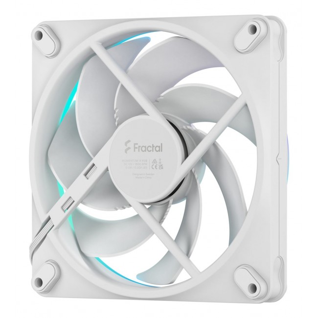 Fractal Design Momentum 14 RGB Computer case Fan 14 cm White 1 pc(s) Fractal Design Momentum 14 RGB Computer case Fan 14 cm White 1 pc(s)