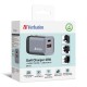 Verbatim GNC-35 GaN Charger 35W with 1 x USB-C PD 35W / 1 x USB-A QC 3.0 (EU/UK/US) Verbatim GNC-35 GaN Charger 35W with 1 x USB-C PD 35W / 1 x USB-A QC 3.0 (EU/UK/US)