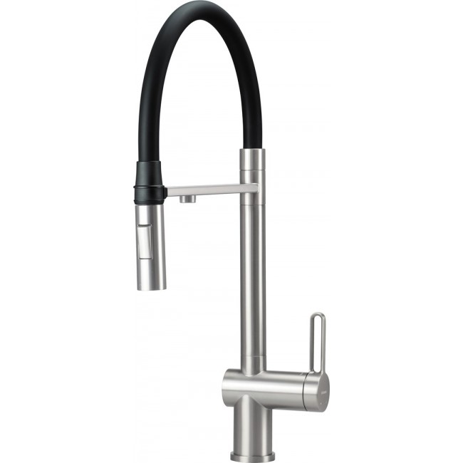 Kitchen mixer with water filter connection with flexible spout Kitchen mixer with water filter connection with flexible spout