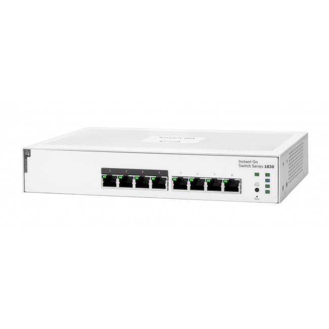HPE Aruba Networking Networking Instant On Switch 8p Gigabit CL4 PoE 65W 1830 HPE Aruba Networking Networking Instant On Switch 8p Gigabit CL4 PoE 65W 1830