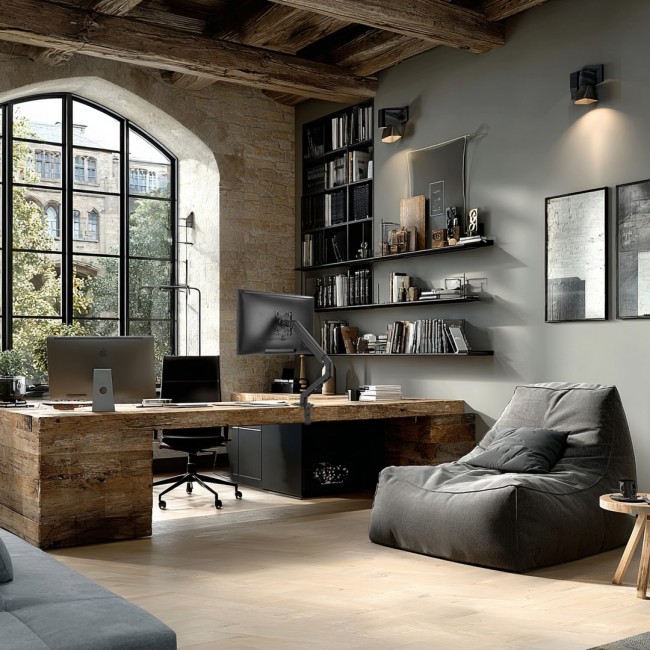 Maclean MC-906 Monitor Mount Holder Desk Table Mount 17