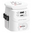 Skross PRO Light USB AC45PD World
