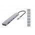 Conceptronic DONN28G 7-in-1 USB 3.2 Gen 1 Docking Station, 4K60Hz HDMI, USB-A 5Gbps x 2, USB-C 5Gbps, SD, TF/MicroSD, 100W USB PD