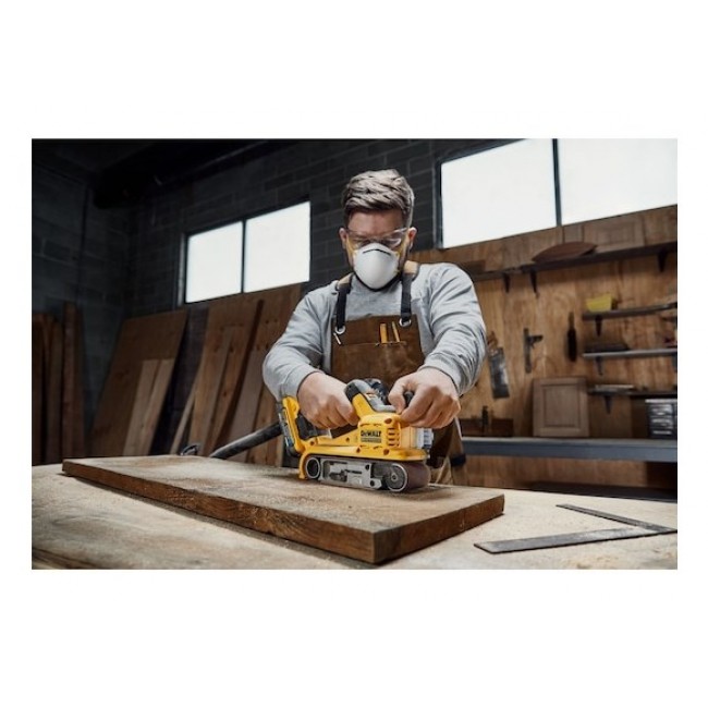 DeWALT DCW220NT-XJ portable sander Belt sander Black, Yellow