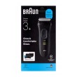 Braun 3000BT Foil shaver Trimmer Black, Grey