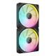 Corsair CO-9051028-WW computer cooling system Computer case Fan 14 cm Black 2 pc(s)