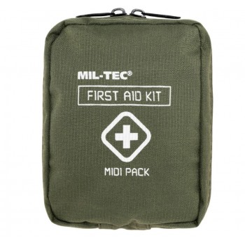Mil-Tec First Aid Kit Midi Pack - Olive