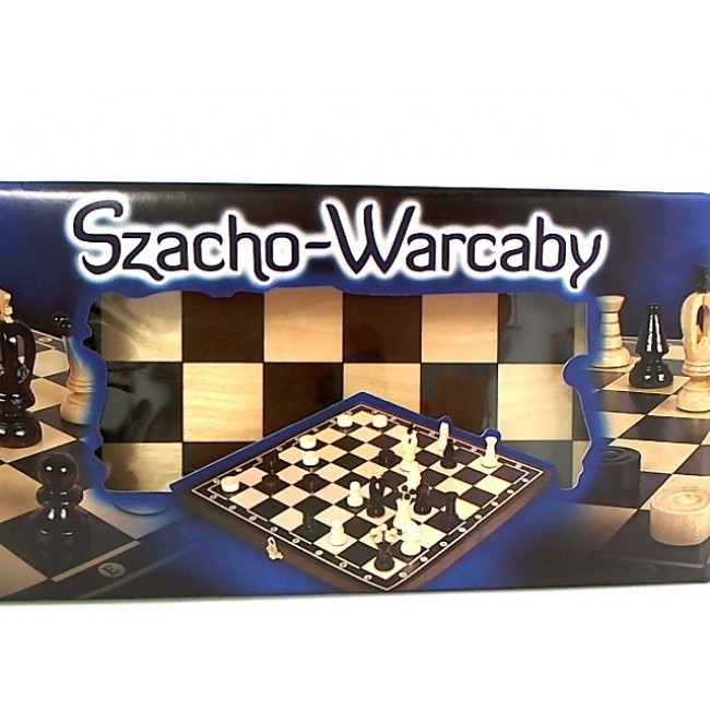 Chess and checkers 36cm. MAGIERA