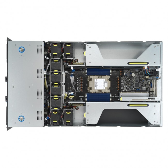 ASUS ESC4000A-E12-SKU1/2600W(1+1) Socket SP5 Rack (2U) Silver ASUS ESC4000A-E12-SKU1/2600W(1+1) Socket SP5 Rack (2U) Silver