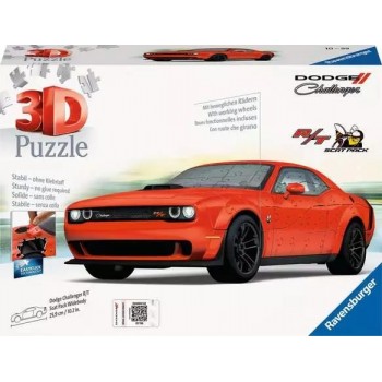 Puzzle 3D Dodge Challenger R/T Scat Pack Widebod