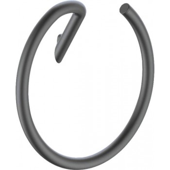 Wall towel rack - round