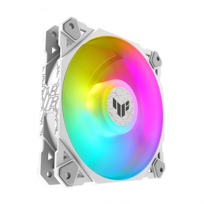 ASUS TUF GAMING TF120 ARGB WHITE EDITION Computer case Air cooler 12 cm 1 pc(s) ASUS TUF GAMING TF120 ARGB WHITE EDITION Computer case Air cooler 12 cm 1 pc(s)