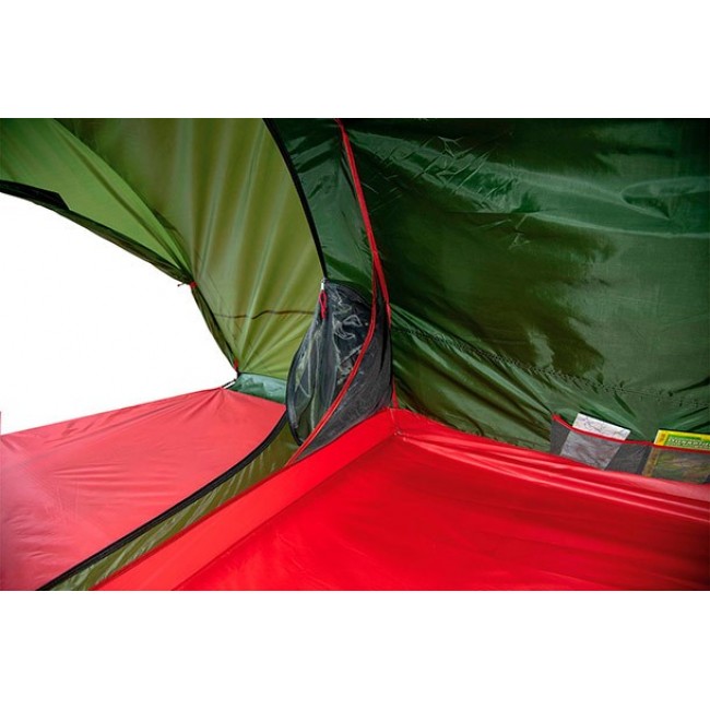 High Peak Goshawk 4 Green, Red Dome/Igloo tent High Peak Goshawk 4 Green, Red Dome/Igloo tent