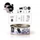 3COTY Turkey with goose - wet cat food - 80g 3COTY Turkey with goose - wet cat food - 80g