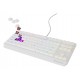 GENESIS Thor 230 TKL keyboard Gaming USB QWERTY US English White GENESIS Thor 230 TKL keyboard Gaming USB QWERTY US English White