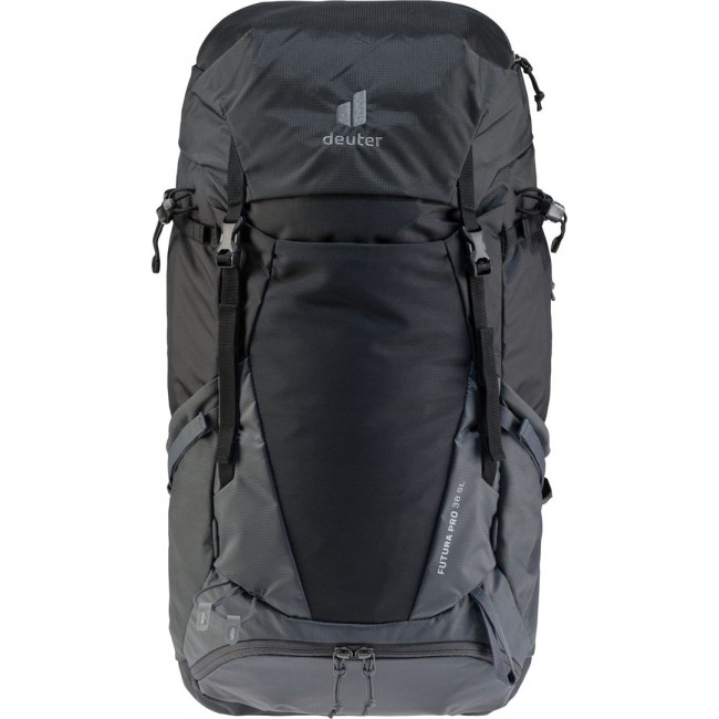 Deuter Futura Pro SL 38 l hiking rucksack, black Deuter Futura Pro SL 38 l hiking rucksack, black