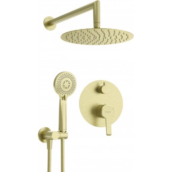 Concealed shower set