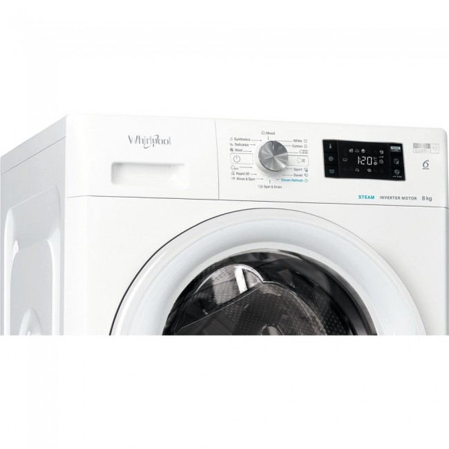 Whirlpool FFB 8258 WV EE washing machine Front-load 8 kg 1151 RPM White