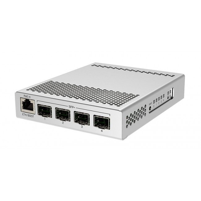 Mikrotik CRS305-1G-4S+IN network switch Managed Gigabit Ethernet (10/100/1000) Power over Ethernet (PoE) White Mikrotik CRS305-1G-4S+IN network switch Managed Gigabit Ethernet (10/100/1000) Power over Ethernet (PoE) White