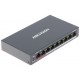 Hikvision DS-3E0109P-E/M(B) network switch Unmanaged L2 Fast Ethernet (10/100) Power over Ethernet (PoE) Blue