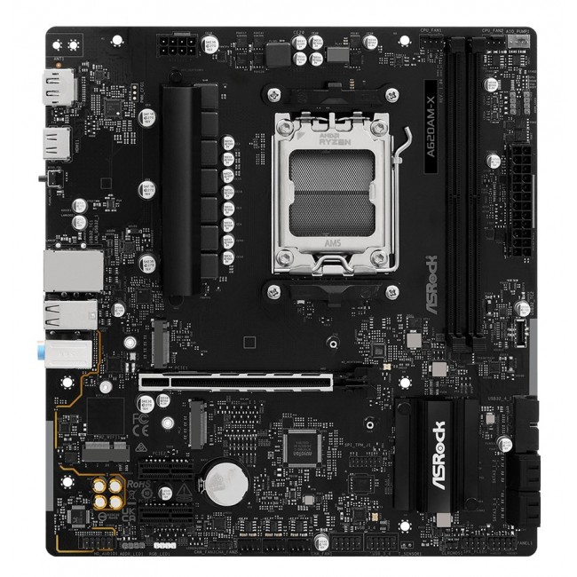 Asrock A620AM-X motherboard AMD A620 Socket AM5 micro ATX