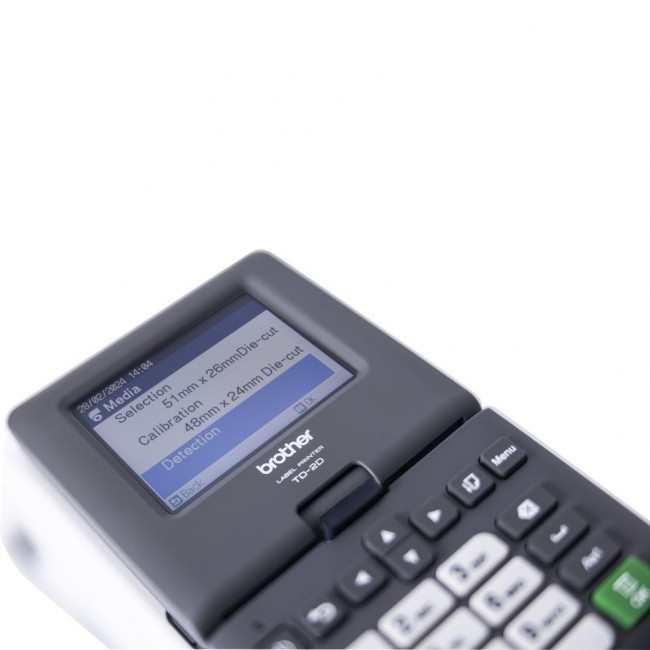 Brother TD-2320DSA203 label printer Direct thermal 203 x 203 DPI 152 mm/sec Wired Ethernet LAN