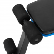 REBEL ACTIVE Reinforced incline training bench with leg lock