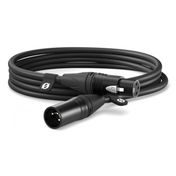 R DE XLR3M audio cable 3 m XLR Black