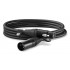 R DE XLR3M audio cable 3 m XLR Black