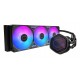 Cooler Master MasterLiquid Atmos II 360 Pixel LED Black Processor Liquid cooling kit 12 cm 1 pc(s)