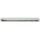 Intellinet Patch Panel, Cat6a, FTP, 24-Port, 1U, Shielded, 90 Top-Entry Punch Down Blocks, Grey