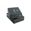 LevelOne HVE-8111 AV extender AV transmitter & receiver Black