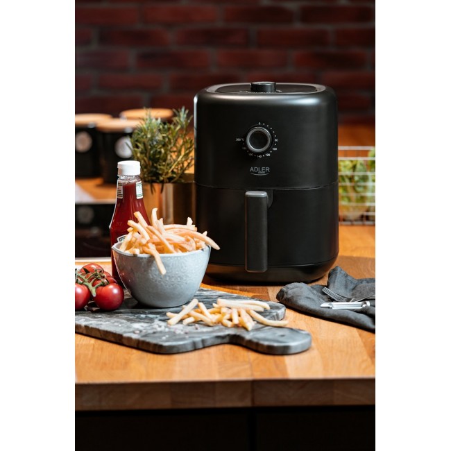 Adler AD 6310 fryer Single 3 L 2200 W Hot air fryer Black Adler AD 6310 fryer Single 3 L 2200 W Hot air fryer Black
