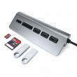 Satechi ST-TCHCRM laptop dock/port replicator USB 3.2 Gen 1 (3.1 Gen 1) Type-C Grey