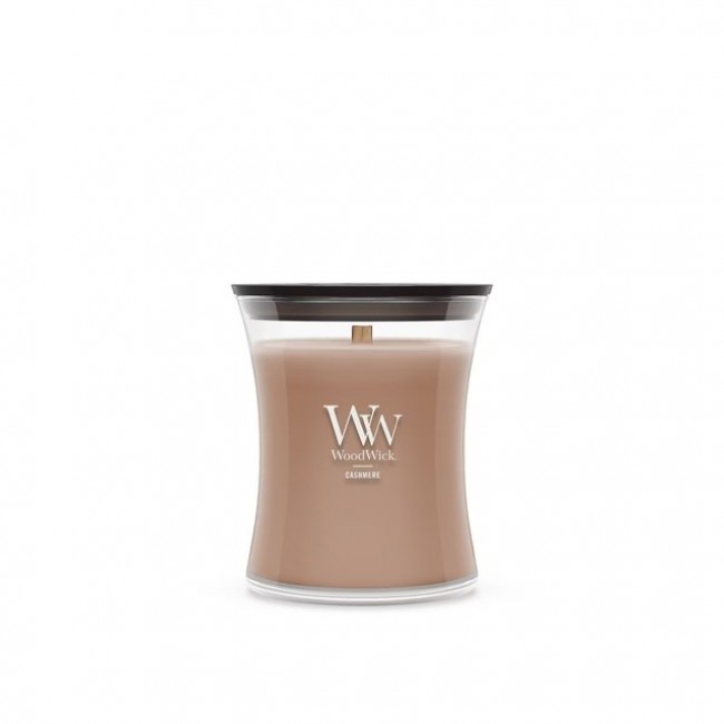 Scented Candle, Medium WOODWICK Cashmere, 1 piece