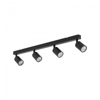 LAMP SPOT LIGHT TOP GU10 4X10W BK