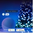Twinkly Strings 750 RGB Christmas lights, black cable, plug type F Twinkly Strings 750 RGB Christmas lights, black cable, plug type F