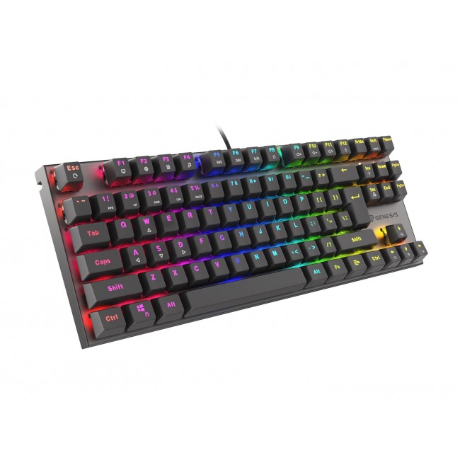 GENESIS Thor 303 TKL keyboard Gaming USB QWERTY Spanish Black