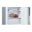 Bosch Serie 6 KGE49AICA fridge-freezer Freestanding 419 L C Stainless steel
