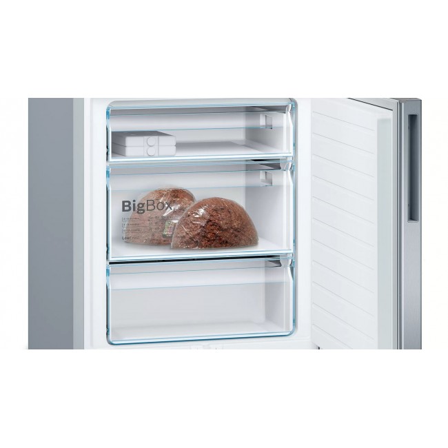 Bosch Serie 6 KGE49AICA fridge-freezer Freestanding 419 L C Stainless steel Bosch Serie 6 KGE49AICA fridge-freezer Freestanding 419 L C Stainless steel