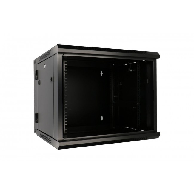 Extralink Rackmount cabinet 6U 600x600 AZH Black wall mounted, swing type Extralink Rackmount cabinet 6U 600x600 AZH Black wall mounted, swing type