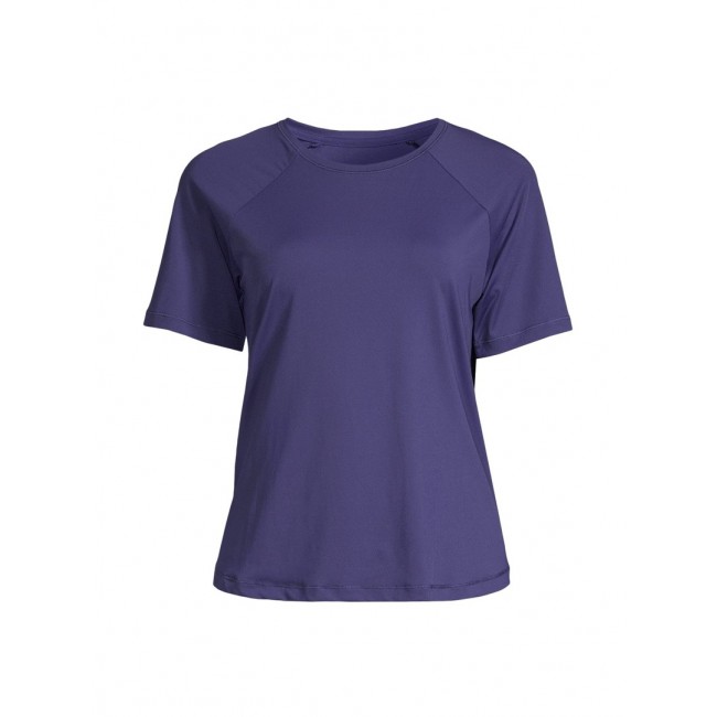 Koszulka treningowa damska Casall Essential Tee fioletowy - L Koszulka treningowa damska Casall Essential Tee fioletowy - L